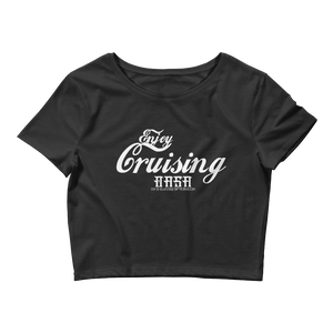 OASA Enjoy Cruising classic Women’s Crop Tee