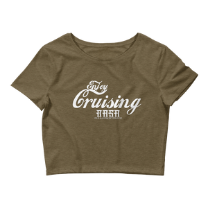 OASA Enjoy Cruising classic Women’s Crop Tee